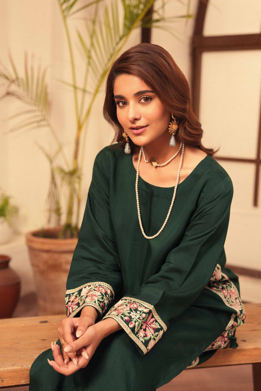 Vera | Silk Embroidered 2PC