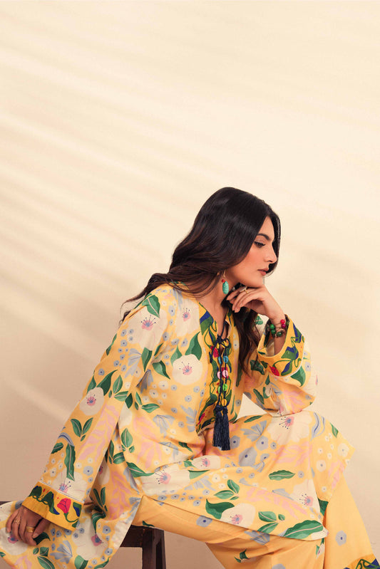 Meira | Printed 2 Pc Shirt and Trouser