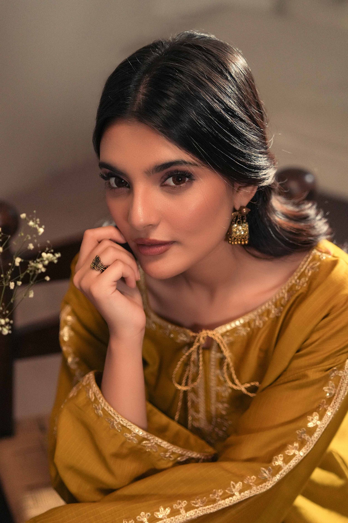 Rhea | Jacquard Embroidered 2PC
