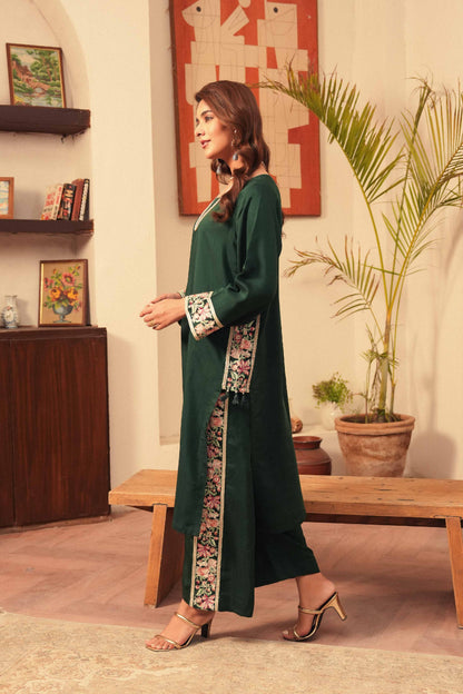 Vera | Silk Embroidered 2PC