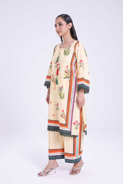 Evara | Printed 2 Pc Shirt and Trouser