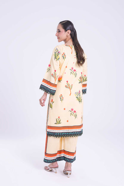 Evara | Printed 2 Pc Shirt and Trouser