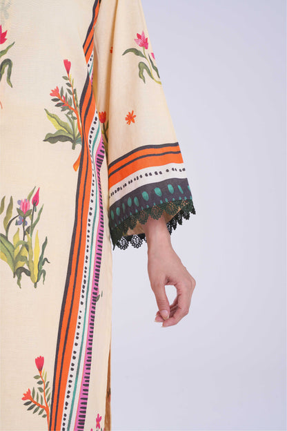 Evara | Printed 2 Pc Shirt and Trouser