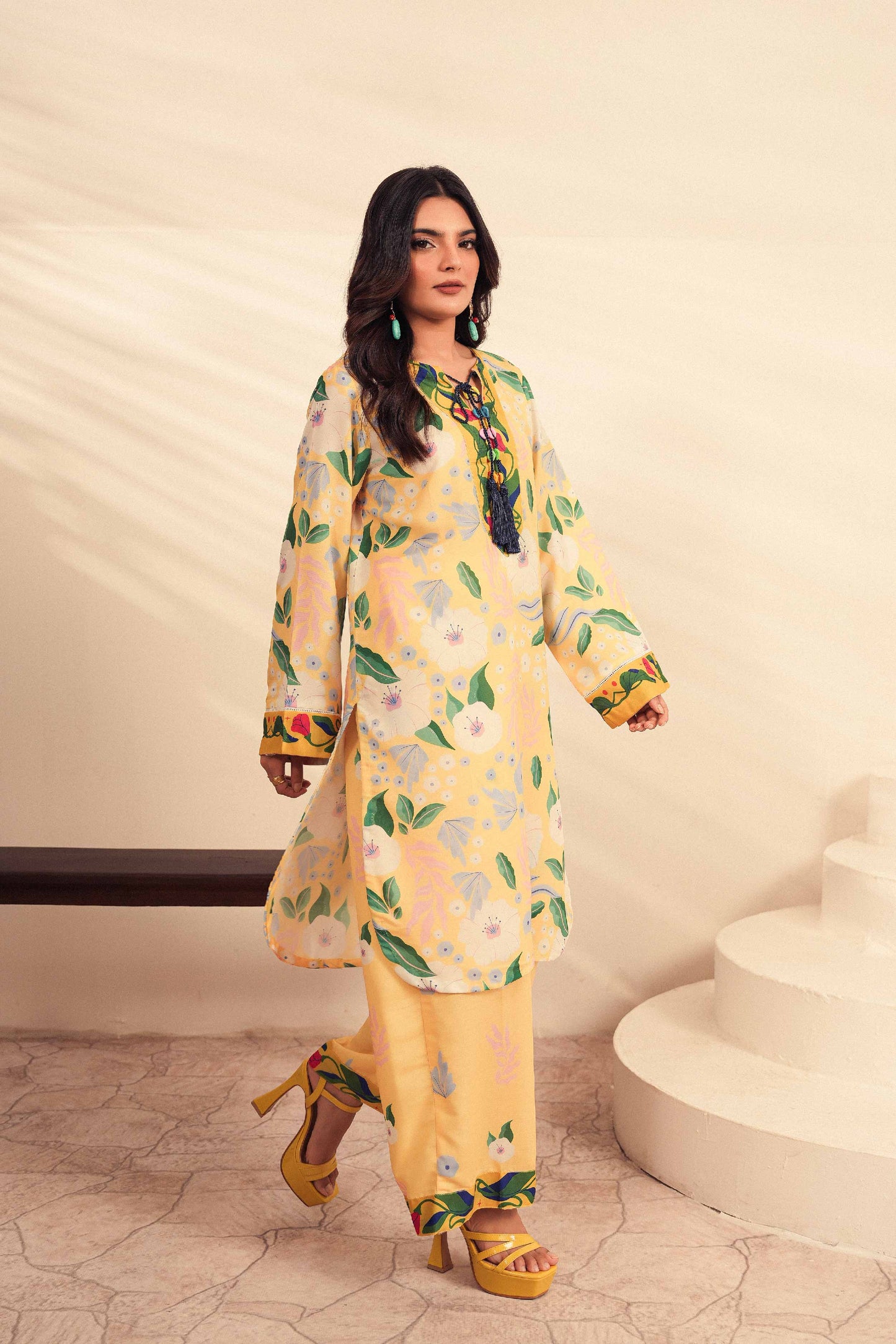 Meira | Printed 2 Pc Shirt and Trouser