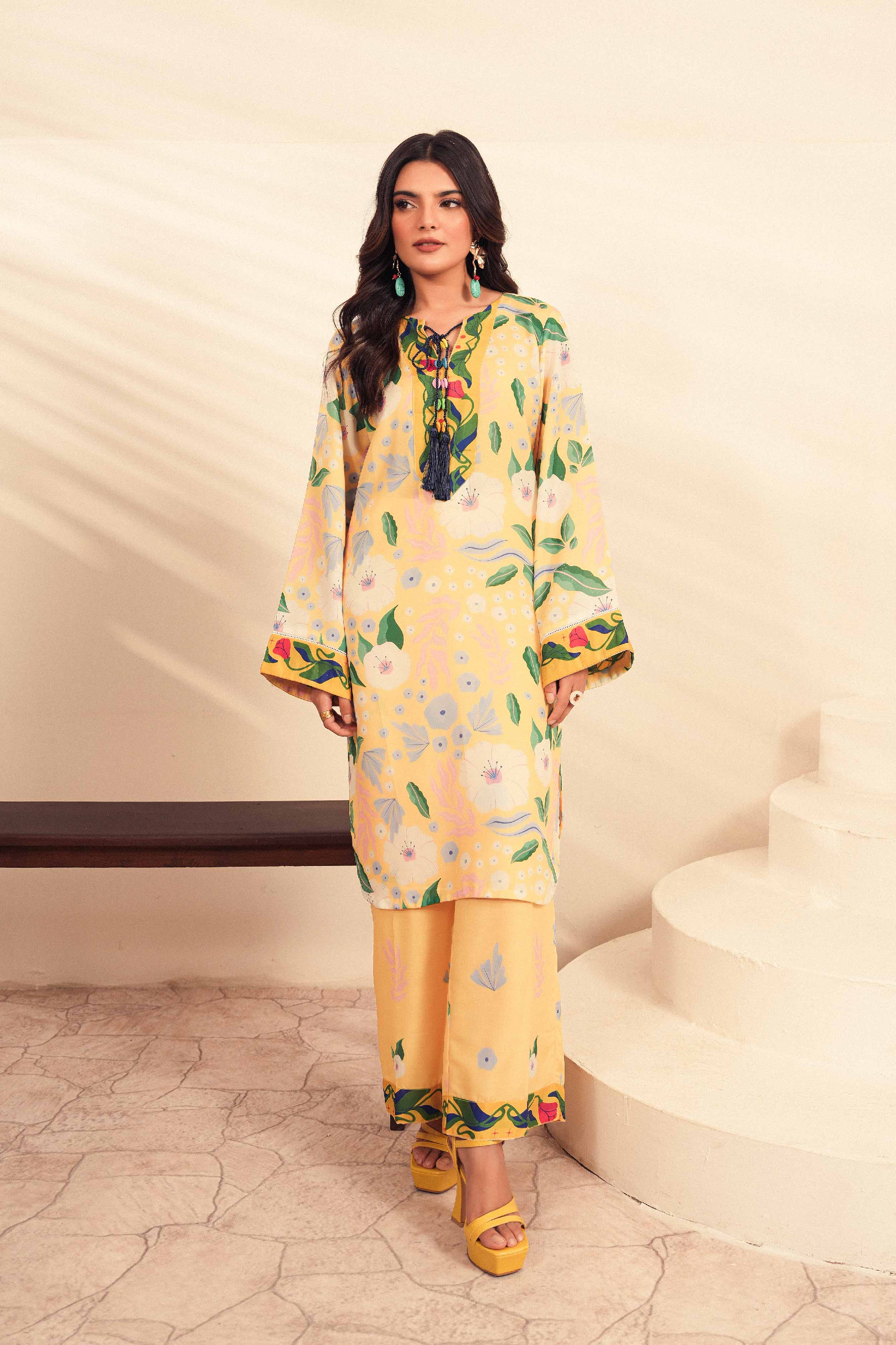 Printed 2 Pc Shirt and Trouser