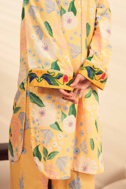 Meira | Printed 2 Pc Shirt and Trouser